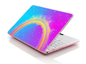 rainbow, choi hung, iridescence Laptop decal Skin for HP Pavilion x360 14-ba045tu 50655-1682-Pattern ID:Z321