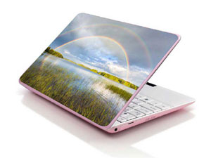 rainbow, choi hung, iridescence Laptop decal Skin for GIGABYTE AERO 15 OLED YC 25197-1704-Pattern ID:Z343