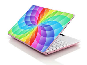 rainbow, choi hung, iridescence Laptop decal Skin for HP 14s-fq1016ur 38527-1706-Pattern ID:Z345