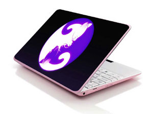 Yin and Yang white blue Laptop decal Skin for MSI GS65 Stealth-1459 16723-4736-Pattern ID:Z3499