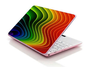 rainbow, choi hung, iridescence Laptop decal Skin for TOSHIBA Satellite L635-1005X 5497-1717-Pattern ID:Z356