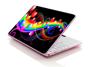 rainbow, choi hung, iridescence Laptop decal Skin for SONY VAIO VPCCB46FG 5035-1737-Pattern ID:Z376