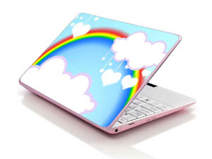 rainbow, choi hung, iridescence Laptop decal Skin for HP 17-by3019nf 30174-1748-Pattern ID:Z387