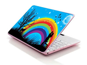 rainbow, choi hung, iridescence Laptop decal Skin for HP Pavilion 15-cs0051ur 47630-1758-Pattern ID:Z397