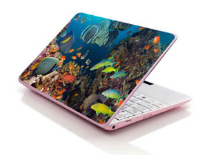 Fish, Ocean Laptop decal Skin for HP 14-ck0004nj 36423-1797-Pattern ID:Z436