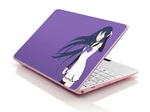 girl  purple Laptop decal Skin for HP 14s-fq0006nb 38318-2021-Pattern ID:Z660