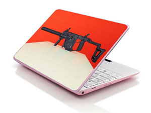 gun Laptop decal Skin for MSI GS65 Stealth THIN-050 12366-2065-Pattern ID:Z704