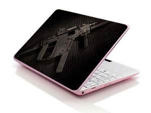 gun Laptop decal Skin for HP 14-dk0003ur 37080-2090-Pattern ID:Z729