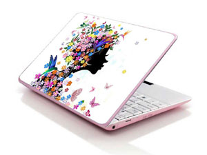 Girl flower floral Laptop decal Skin for HP 14-dq4045cl 37414-2103-Pattern ID:Z742