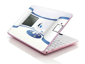  Laptop decal Skin for HP 14-dk0003ur 37080-2195-Pattern ID:Z834