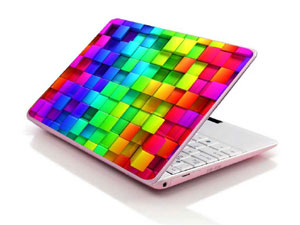 Color block Laptop decal Skin for TOSHIBA Satellite U845W Series 5355-2201-Pattern ID:Z840