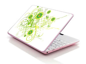 flowers floral Laptop decal Skin for HP 17-by0148ur 29600-2214-Pattern ID:Z853