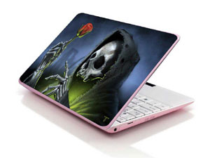 Skeleton, Halloween, Horror,skull,skeletal necromancer Laptop decal Skin for HP 14-df0020nr 37028-2246-Pattern ID:Z885