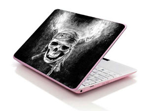 Skeleton, Halloween, Horror,skull,skeletal pirate Laptop decal Skin for RAZER Blade Pro - 17.3 -2251-Pattern ID:Z890