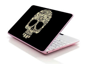 Skeleton, Halloween, Horror,skull,skeletal Laptop decal Skin for HP Pavilion 15-cs3017tx 48779-2288-Pattern ID:Z927