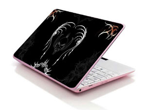 Skeleton, Halloween, Horror,skull,skeletal Laptop decal Skin for MSI GS70 2QC Stealth 53593-2304-Pattern ID:Z943