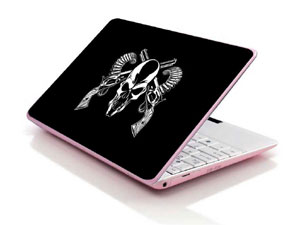 Skeleton, Halloween, Horror,skull,skeletal Laptop decal Skin for HP 14-ck0000tu 36399-2305-Pattern ID:Z944