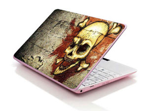 Skeleton, Halloween, Horror,skull,skeletal Laptop decal Skin for TOSHIBA Satellite Pro U500-EZ1311 5359-2306-Pattern ID:Z945