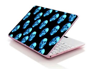 Skeleton, Halloween, Horror,skull,skeletal Laptop decal Skin for HP Pavilion x360 14-CD1035TX 51346-2320-Pattern ID:Z959