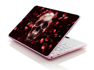 Skeleton, Halloween, Horror,skull,skeletal Laptop decal Skin for HP 14s-cr3003tu 38111-2327-Pattern ID:Z966