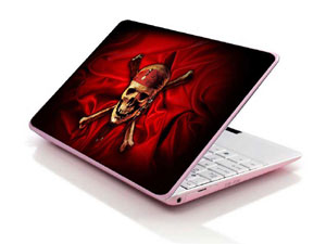 Skeleton, Halloween, Horror,skull,skeletal Laptop decal Skin for MSI Katana GF66 12UGO 32647-2329-Pattern ID:Z968