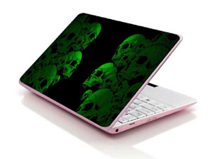 Skeleton, Halloween, Horror,skull,skeletal Laptop decal Skin for HP 14-dq4001nl 37386-2330-Pattern ID:Z969