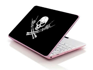 Skeleton, Halloween, Horror,skull,skeletal Laptop decal Skin for HP Pavilion 15-cs0055tx 47640-2334-Pattern ID:Z973