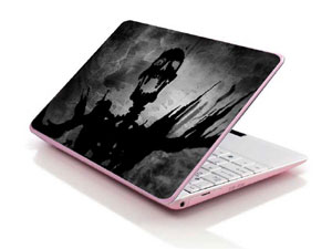 Skeleton, Halloween, Horror,skull,skeletal Laptop decal Skin for HP 14-fq0080nr 37466-2340-Pattern ID:Z979