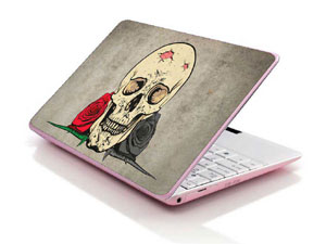 Skeleton, Halloween, Horror,skull,skeletal Laptop decal Skin for GIGABYTE AORUS 17 XE4 25204-2344-Pattern ID:Z983