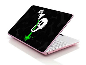 Skeleton, Halloween, Horror,skull,skeletal Laptop decal Skin for HP COMPAQ Presario CQ 61-410 12211-2349-Pattern ID:Z988