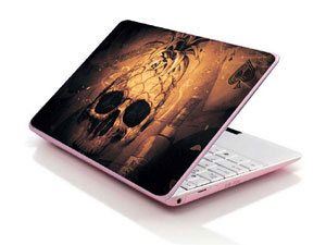 Skeleton, Halloween, Horror,skull,skeletal Laptop decal Skin for HP Pavilion 15-cs0006nk 47430-2351-Pattern ID:Z990