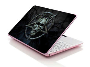 Skeleton, Halloween, Horror,skull,skeletal Laptop decal Skin for DELL  -2358-Pattern ID:Z997