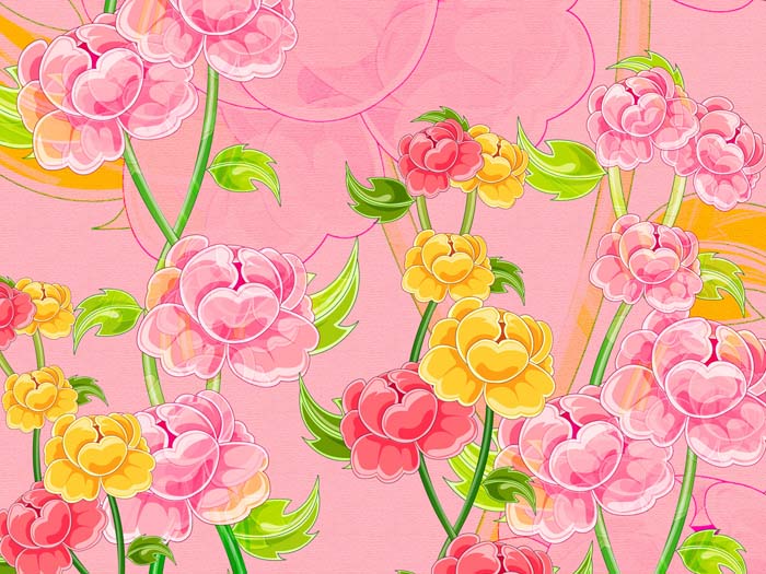 Vintage Flowers floral Mouse pad for SAMSUNG ATIV Book 9 Lite NP915S3G-K01HU 