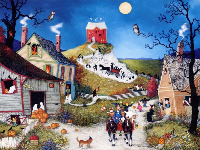 Oil painting, town, village Mouse pad for SONY VAIO E Series SVE14131CV 