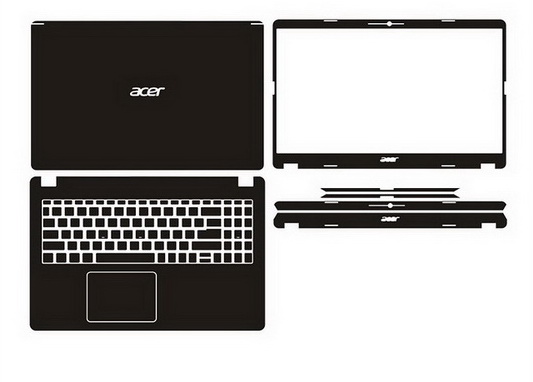laptop skin Design schemes for ACER Aspire 3 A315-54-39EH