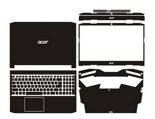 laptop skin Design schemes for ACER NITRO 5 AN515-55