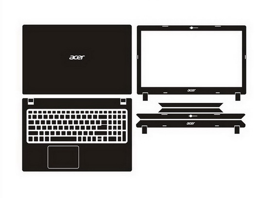 laptop skin Design schemes for ACER Aspire 3 A315-31-C7CF