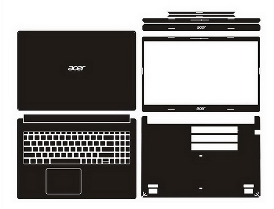 laptop skin Design schemes for ACER Aspire 3 A315-55G-731K