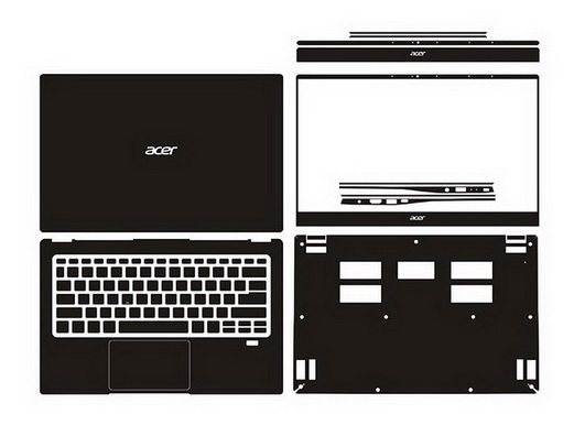 laptop skin Design schemes for ACER Swift 5 SF514-54T-5428