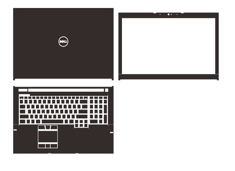 laptop skin Design schemes for DELL Precision M6800