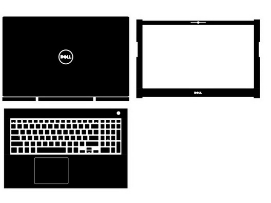 laptop skin Design schemes for DELL Vostro 15 7580