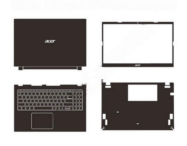 laptop skin Design schemes for ACER Aspire 3 A315-58-525Q