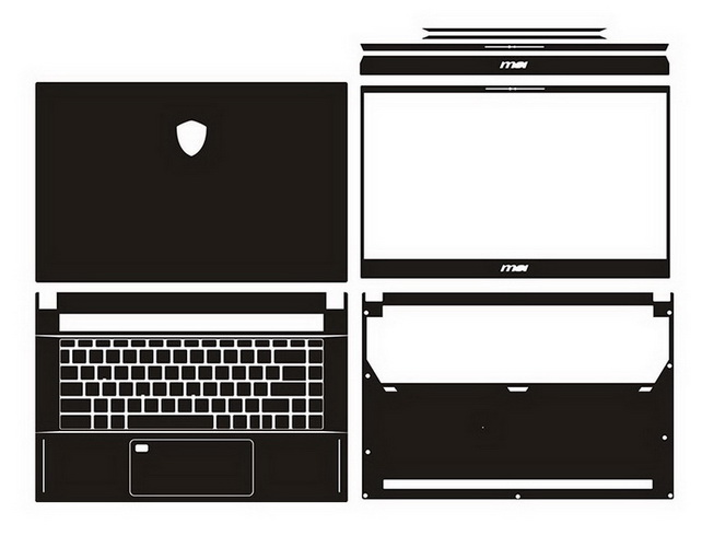 laptop skin Design schemes for MSI Creator 15 A10SFT-053