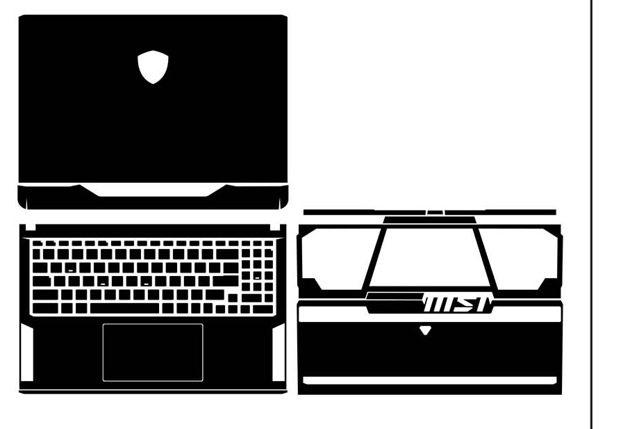 laptop skin Design schemes for MSI Raider GE68HX 13VI