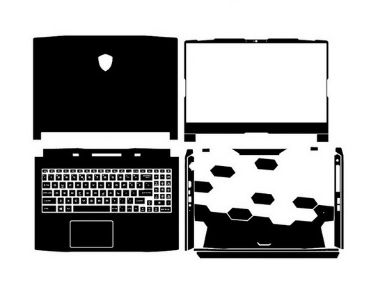 laptop skin Design schemes for MSI Katana GF66 11UC