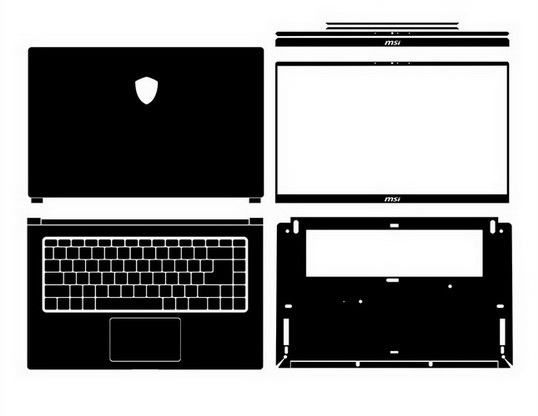 laptop skin Design schemes for MSI Modern 15 B12M0-13