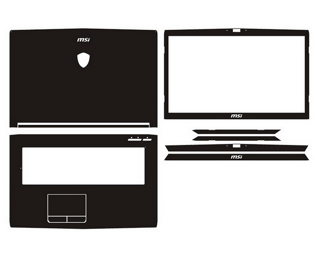 laptop skin Design schemes for MSI GL72M 7RDX-699