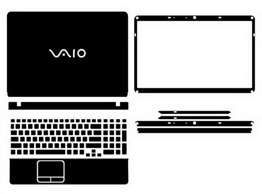 laptop skin Design schemes for SONY VAIO VPCEB34EN