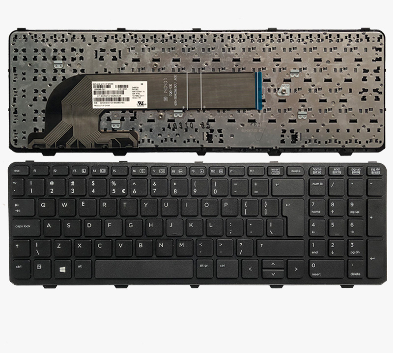 UI laptop keyboard For HP PROBOOK 450 G0 450 G1 450 G2 455 G1 455 G2 470 G0 470 G1 470 G2 keyboard with frame 