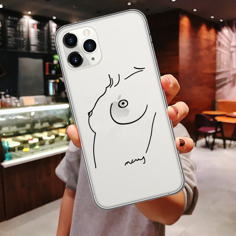 Mobile cell phone case cover for APPLE iPhone 12 Luxury Abstract Lines Art Soft Case Cartoon Funny 